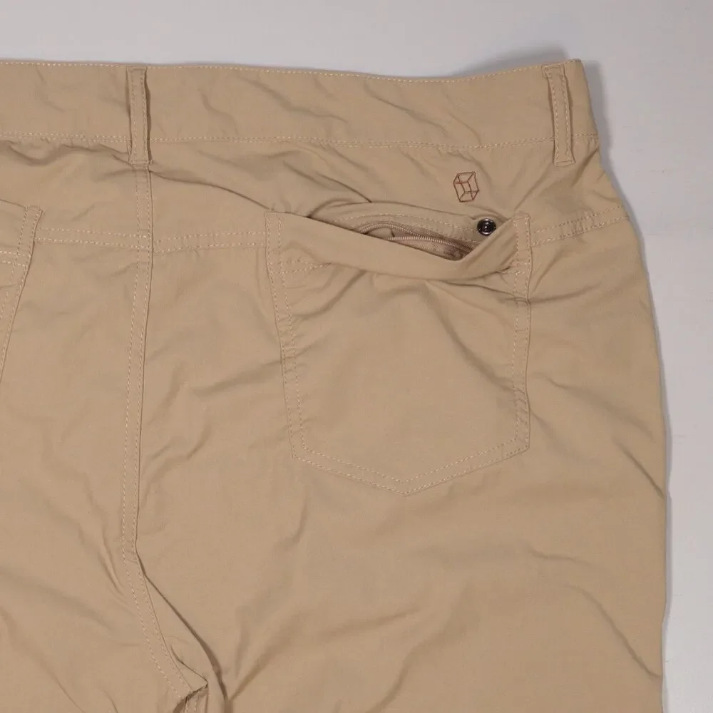 Clothing Arts Pants Mens 40x29 Beige Pick Pocket Proof  Explorer Travel Chino